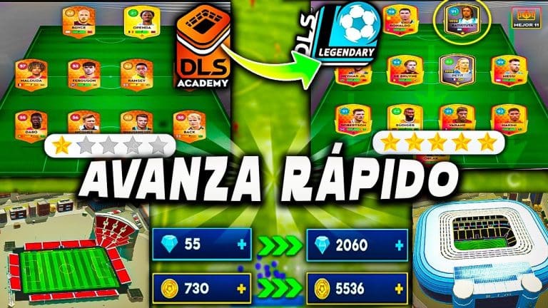 Cómo subir de nivel rápido en Dream League Soccer