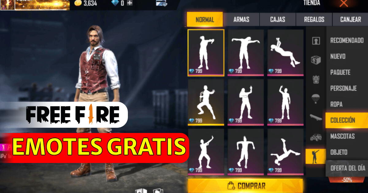 descubre donde conseguir emotes para free fire gratis guia definitiva