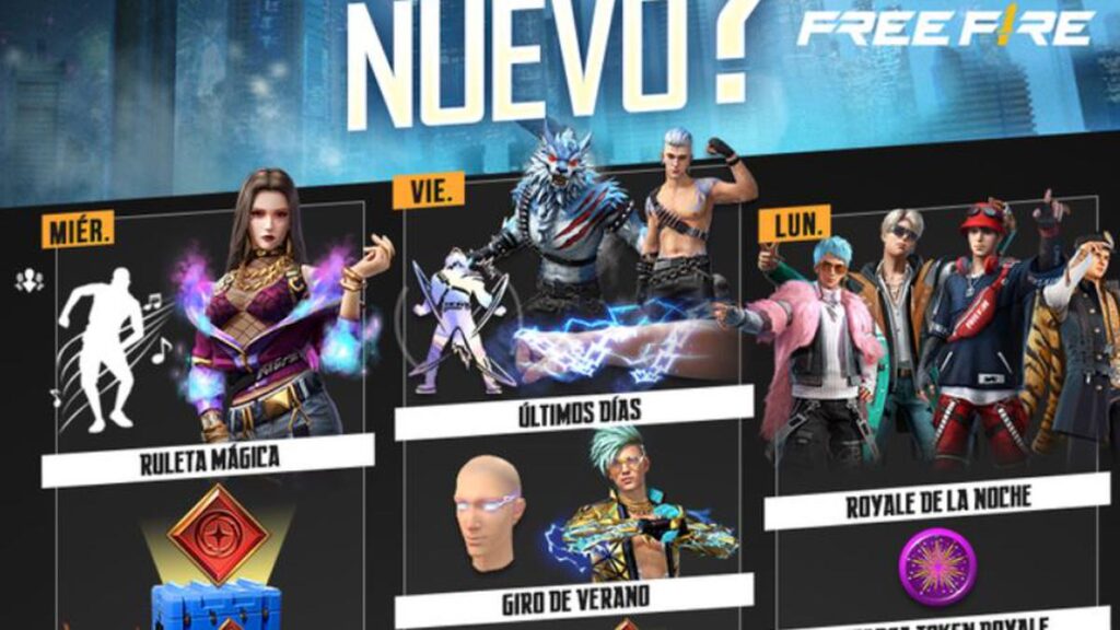 descubre los ultimos eventos especiales que han marcado a free fire recientemente