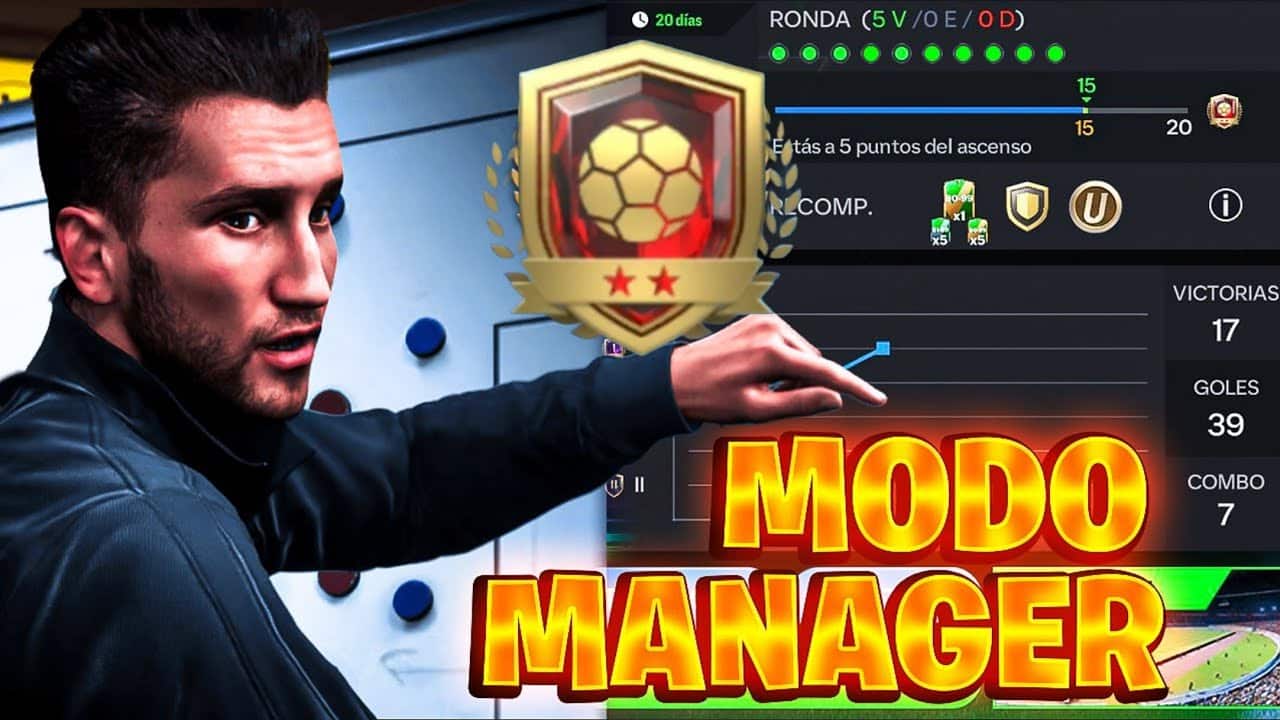 Cómo sacar provecho del modo Manager en FC Mobile