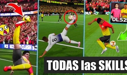 Cómo hacer regates avanzados en Dream League Soccer móvil
