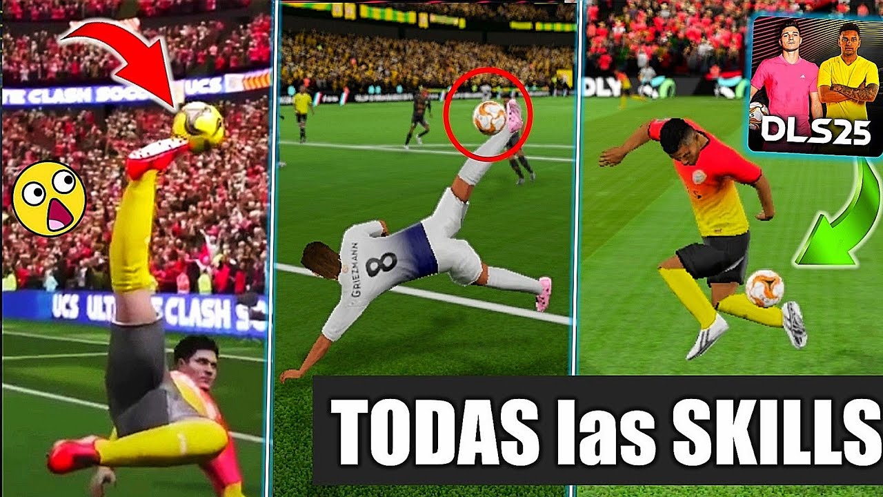 Cómo hacer regates avanzados en Dream League Soccer móvil