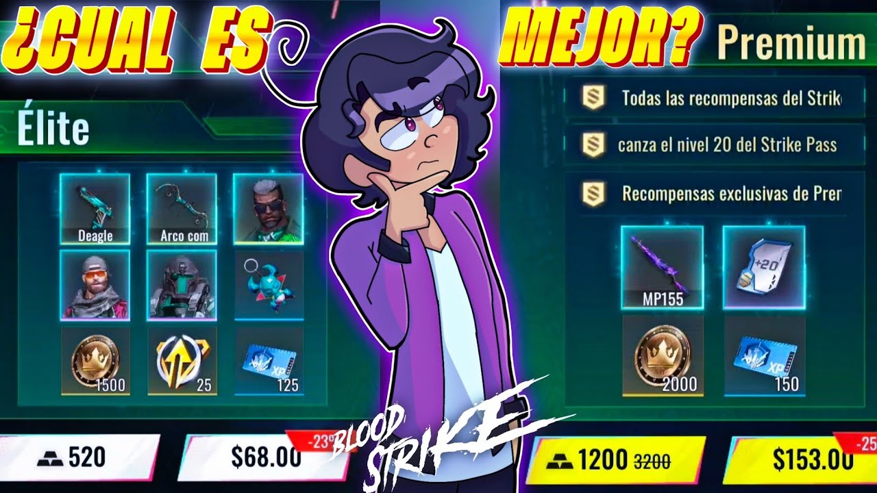 que beneficios ofrece el pase elite de Blood Strike